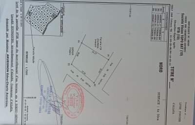 Parcelle bien positionnée