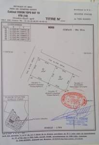 Deux parcelles viabilisées de 400 m²